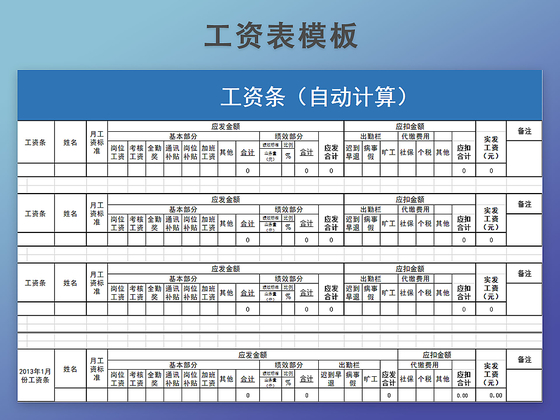 人事部门工资多少